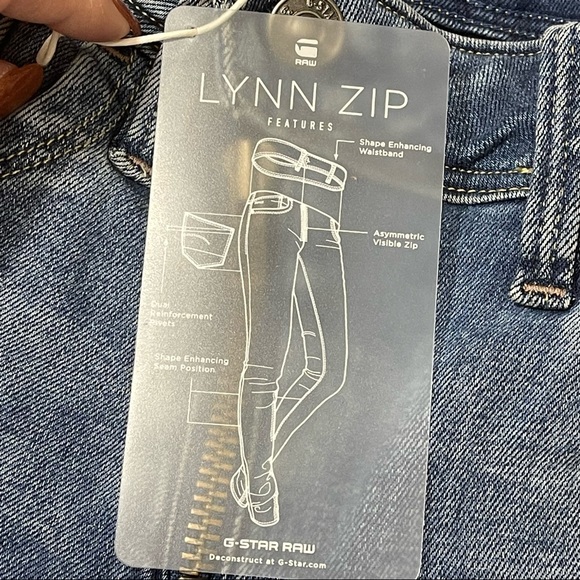 G-Star Raw Lynn Rip Midrise Skinny Jeans - Picture 13 of 14